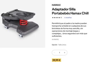 Hamax Silla Portabebés Reclinable Gris