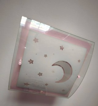 Lámpara infantil lunas y estrellas