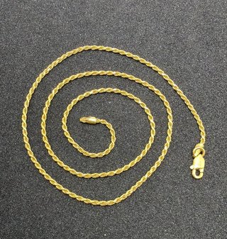 CADENA SALOMÓNICA ORO 18K