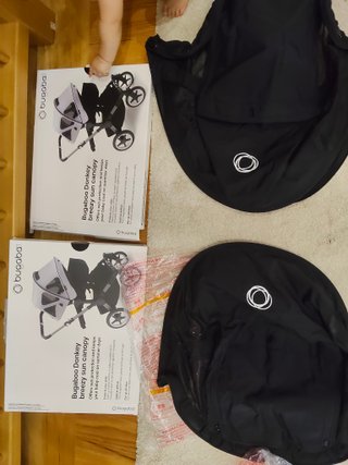 Dos Capotas ventiladas Bugaboo Donkey