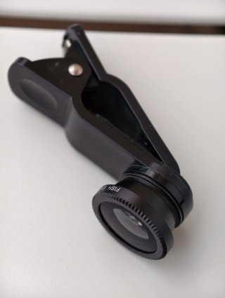 Objetivo ojo de pez para móvil