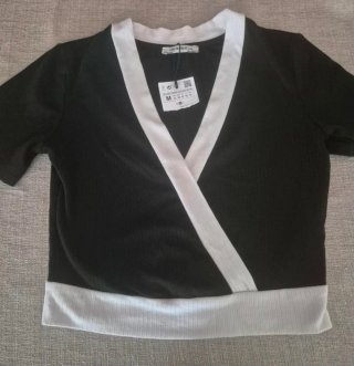 Blusa Zara cruzada M