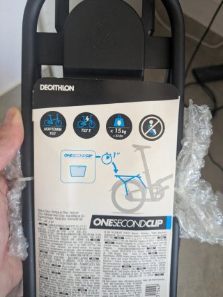 Portabultos Bicicleta Decathlon