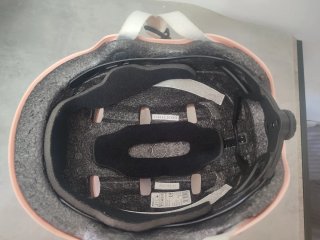 Casco bici niña rosa