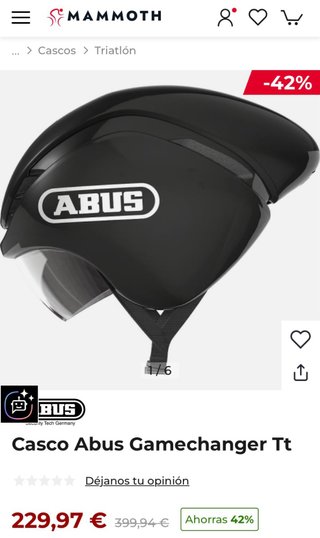 Casco Abus GameChanger TT Nuevo