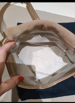 Bolso bandolera Purificación García dorado
