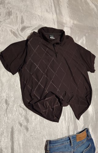 Polo Nike Golf Marrón Talla L Vintage