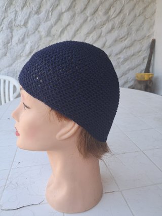 Cappellino uncinetto in cotone