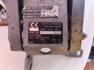 Despiece motor Tohatsu 3.3cv