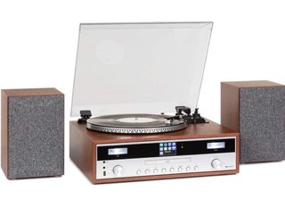 Auna Birmingham HiFi Tocadiscos CD DAB+ bluetooth