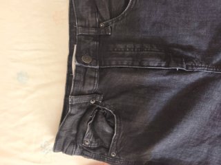Vaqueros negros skinny con rotos Pull&Bear