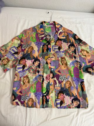 Camisa diseño mujeres estampado