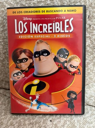 DVD Los Increibles edición especial 2 discos