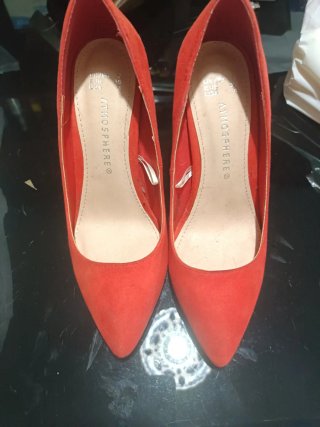 Zapatos de tacón rojos Atmosphere