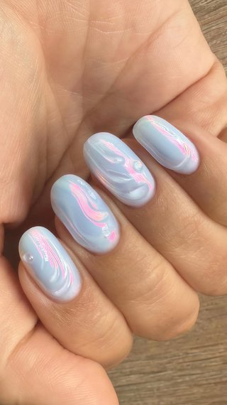 Manicura Rusa y Pedicura con Diseño Floral