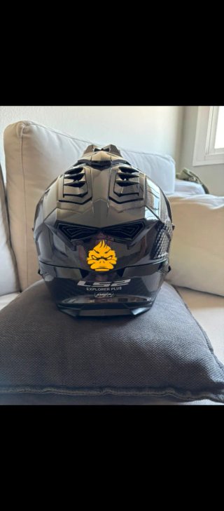 Casco LS2 MX 701 Explorer Carbono.