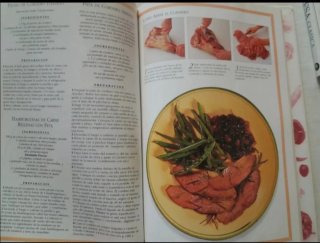 Lote 5 tomos de recetas de Cocina
