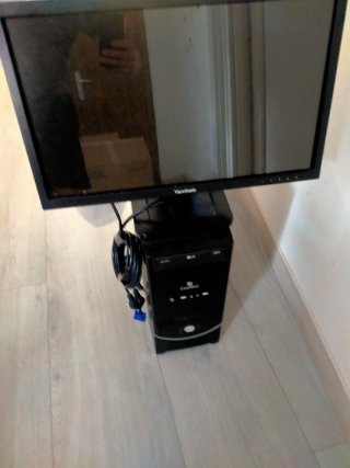 Ordenador+pantalla +Caja registradora + impresora