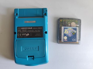 Game Boy Color Turchesa + Zelda Oracle