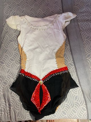Maillot Gimnasia Rítmica con Lentejuelas