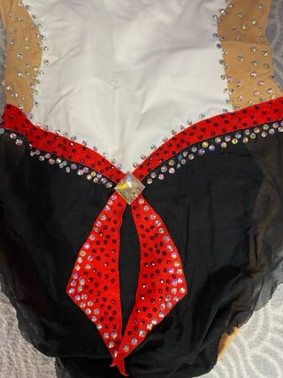 Maillot Gimnasia Rítmica con Lentejuelas