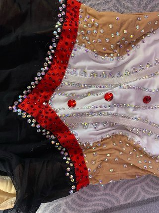 Maillot Gimnasia Rítmica con Lentejuelas