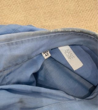Camicia uomo blu