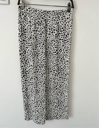 Falda larga estampado leopardo