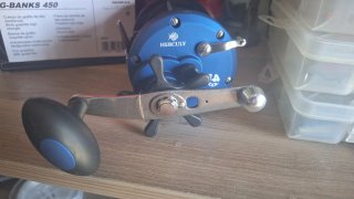 Carrete Currican G-Banks 450 Azul