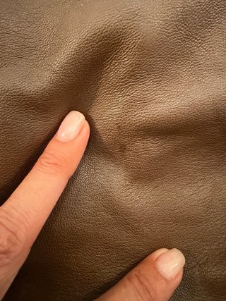 Laltrastoria borsa zaino in pelle marrone