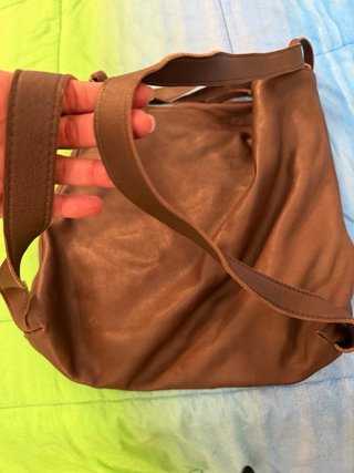 Laltrastoria borsa zaino in pelle marrone