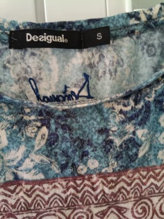 Camiseta Desigual Étnica Talla S