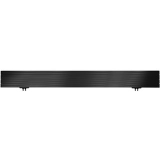 Mesa de aluminio Tina plegable ajustable en altura, negro