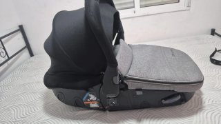 Silla de coche bebé gris