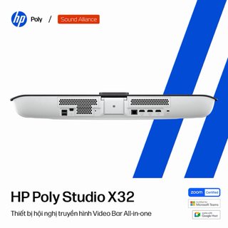 Webcam HP Poly Studio X32 Videoconferencia