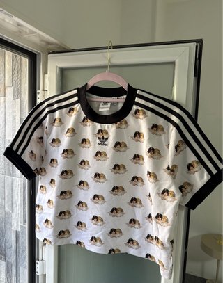 Camiseta Adidas x Fiorucci Estampada