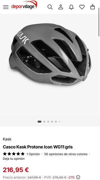 Casco KASK Protone Talla M Nuevo