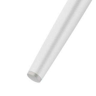 4 sillas de comedor con acolchado, polipiel, 41 x 45 x 98.5 cm, blanco