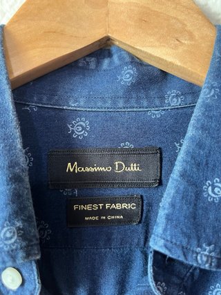 Camisa Estampada Massimo Dutti