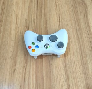Mando Xbox 360 Inalámbrico Blanco/Gris