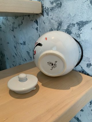 Teiera Coreana in Porcellana Decorata