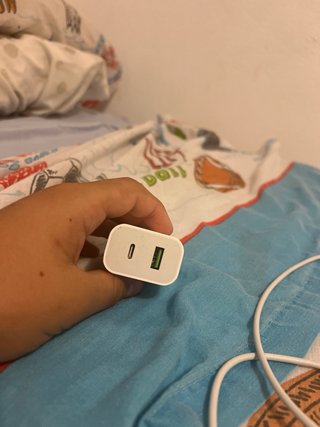 Cable USB-C a USB-C Blanco