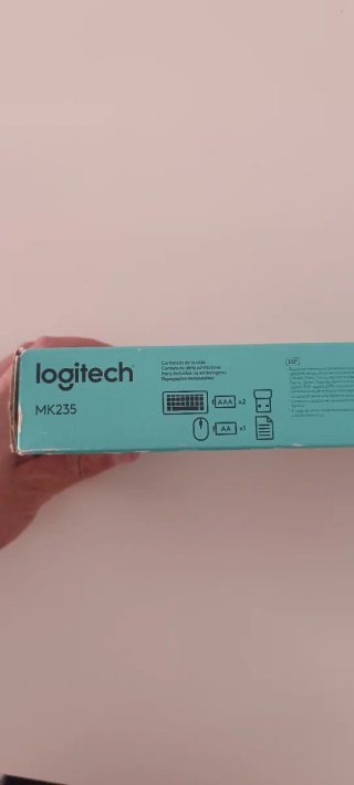 Teclado Inalámbrico Logitech MK235 Negro