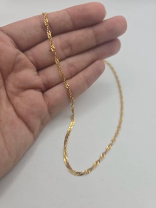 Cadena Singapur Oro 18k 4,92gr