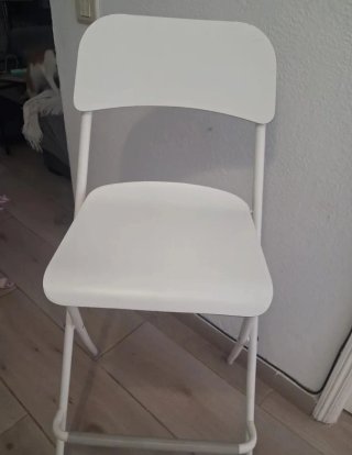 4 Taburetes Alto Ikea Franklin Blanco
