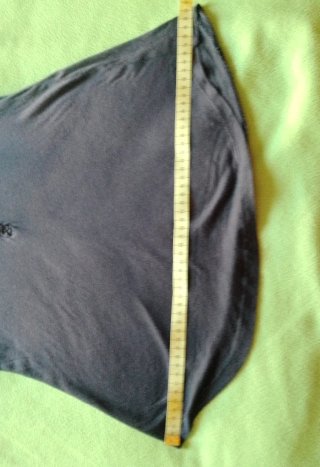 Camiseta Zara manga corta negra