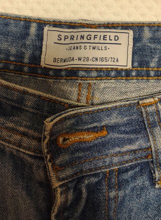 Lote 5 Bermudas Vaqueras Springfield Tallas W28/W3
