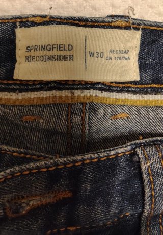 Lote 5 Bermudas Vaqueras Springfield Tallas W28/W3