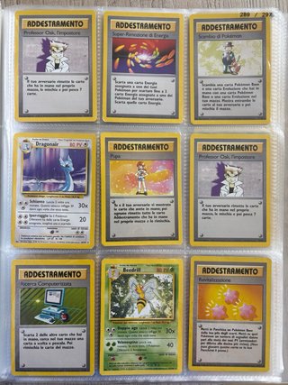 Lotto Carte Pokémon Vintage e Speciali