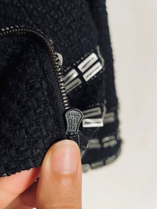 CHANEL Dressy Rare Tweed Jacket 03P